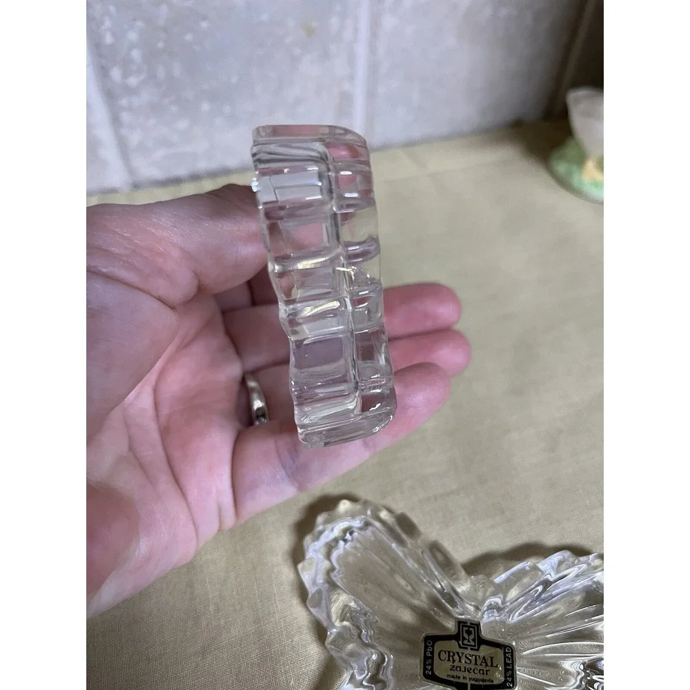 Crystal Butterfly Trinket Box Butterfly Ring Box Earring Box
